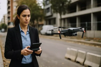 Investigação com Drones