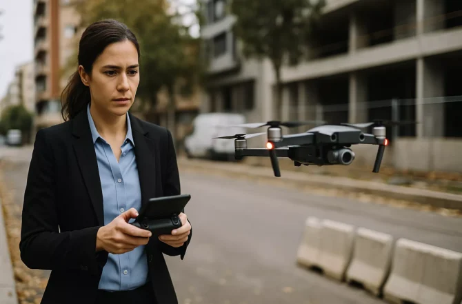 Investigação com Drones
